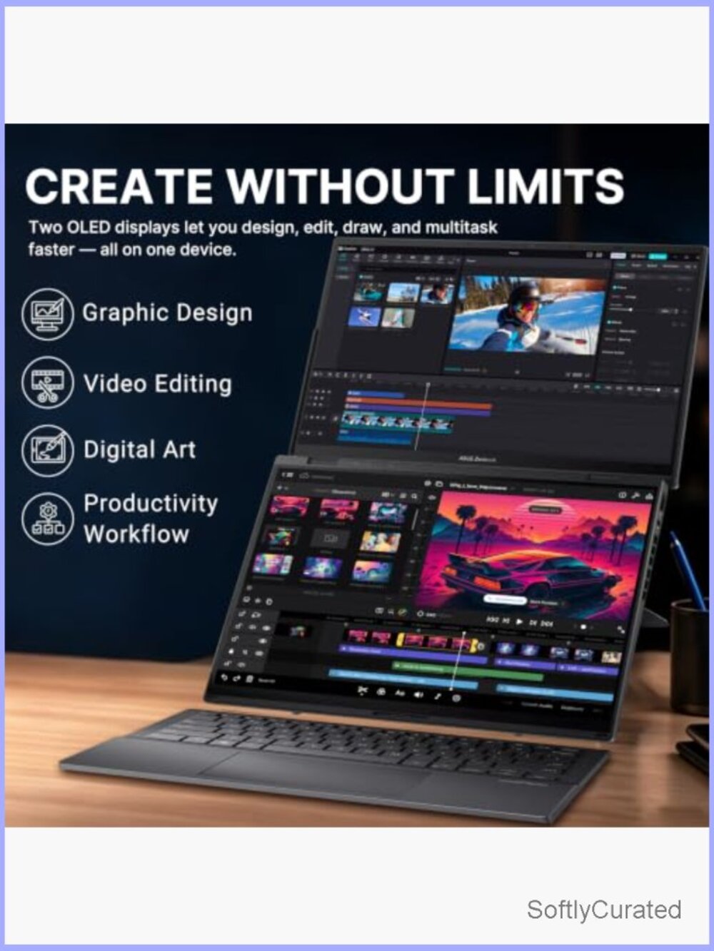 Dual 14" OLED Laptop, Intel Ultra 9, 32GB RAM, 1TB SSD, Windows 11 Pro - Picture 7 of 7